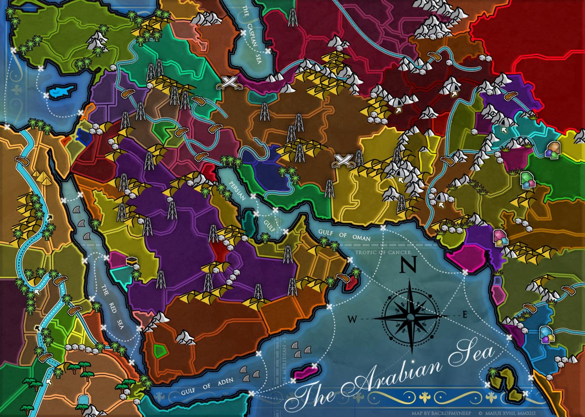 the map